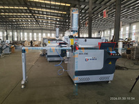 Máquina de Fresado y Perforación de Perfiles de Aluminio CNC |   Centro de Mecanizado CNC Multifunción para Ventanas, Puertas y Muros Cortina de Aluminio