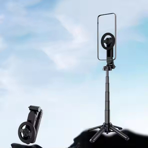 Palo Selfie magnético multifuncional 4 en 1 Rotación de 360 ° Compacto y elegante con soporte magnético para teléfono con control BT inalámbrico - Product Image 1