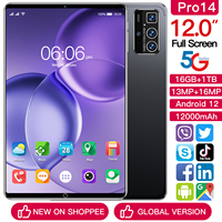 Mini Pad 2025 Venta caliente Tablet PC con 16GB RAM 1TB ROM Dual SIM y teléfono móvil equivalente a GPS