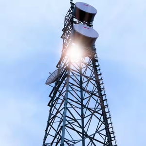 Duy nhất Ống thép Viễn Thông cực 20m đến 80m cho điện thoại di động wifi di động tháp ăng ten mast truy cập Viễn Thông tháp & phụ kiện - Product Image 1