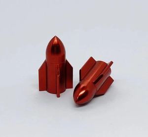 ฝาครอบวาล์วรูปทรงจรวดขนาด 27 มม. ขายส่งแบบใหม่ - Product Image 4