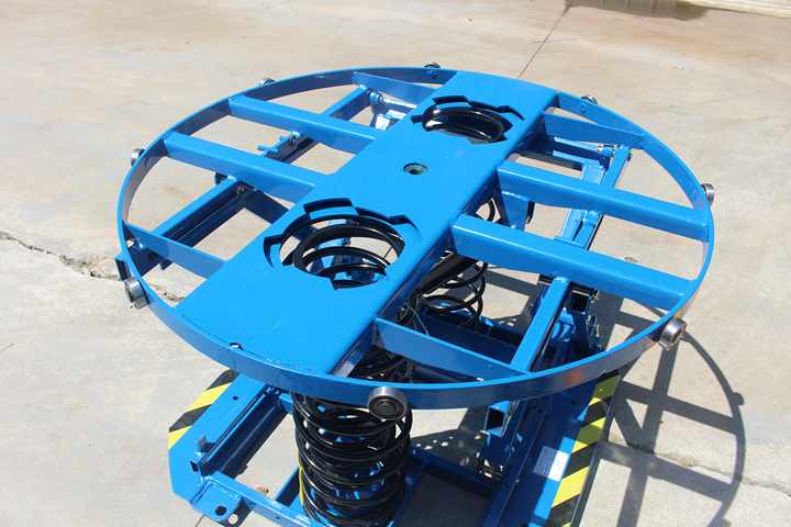Compact and Flexible 2000KG Spring-Loaded Pallet Positioner Spring ...