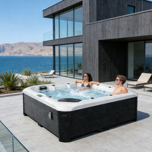 Spa extérieur haut de gamme pour 6 personnes avec jets multiples et haut-parleur pour la détente familiale - Product Image 2