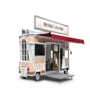 Carrito de Fotos Móvil Eléctrico de 5.4m para Bodas, Remolque para Fotografía Nupcial, Camión de Comida para Negocios de Bodas al Aire Libre - Product Image 1