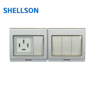 Enchufe de pared moderno Simplex de 16A y 250V, toma de corriente individual de pared con interruptor de 4 vías - Product Image 1