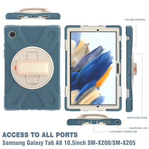 Funda Protectora Resistente de TPU Suave para <span class=keywords><strong>Tablet</strong></span> <span class=keywords><strong>Samsung</strong></span> <span class=keywords><strong>Galaxy</strong></span> <span class=keywords><strong>Tab</strong></span> <span class=keywords><strong>A8</strong></span> de 10.5 Pulgadas 2022 <span class=keywords><strong>SM</strong></span>-<span class=keywords><strong>X200</strong></span> X205 - Product Image 6