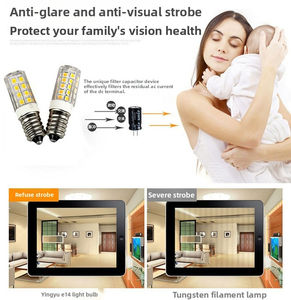 Керамическая лампа 3 Вт, 5 Вт, 7 Вт, 9 Вт, 10 Вт, E12, E14 - Product Image 2