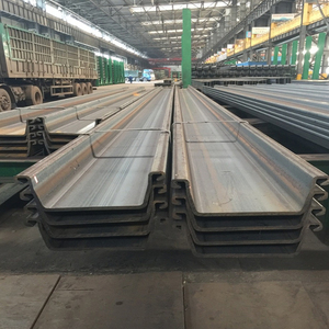 סוג <span class=keywords><strong>U</strong></span>-Z מזרן גיליון ערימת חומר מים חזק מבנה פלדה לשימור מים בניין לשימור מים תכונה פרופילי פלדה - Product Image 5