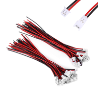 1.25 JST mikro Mini 2 Pin, kawat konektor konduktor tembaga murni untuk peralatan rumah tangga