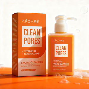 Vitamine C Nettoyant Visage Niacinamide Astaxanthine Antioxydant Éclaircissant Nettoyage Doux pour Peau Grasse Terne Soins <span class=keywords><strong>de</strong></span> la Peau Quotidiens Must - Product Image 1