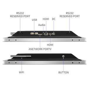 18.5 inch cấp công nghiệp All-in-One Touch Panel <span class=keywords><strong>PC</strong></span> RK3288 Android nhôm bezel thiết kế chống thấm nước nhà máy tự động hóa máy tính bảng - Product Image 2