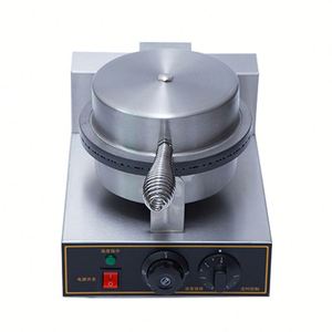 Machine à cornets de crème glacée professionnelle, gaufrier électrique 220V, moule à rouleaux d'œufs, machine à cornets et bols antiadhésifs - Product Image 4