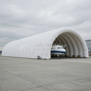 Dôme de stockage d'avions gonflable, structure soutenue par l'air, hangar, tente, bâche en PVC imperméable - Product Image 4