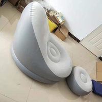 Ensemble de canapé flocage gonflable souple moderne nouveau design de chaise de salle à manger pliable pour hôtel meubles de salon en carton design tigre