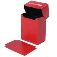 Boîte de rangement solide et résistante sans acide, disponible en différentes couleurs, pour jeux de société, boîte de rangement pour cartes à collectionner en plastique de haute qualité
