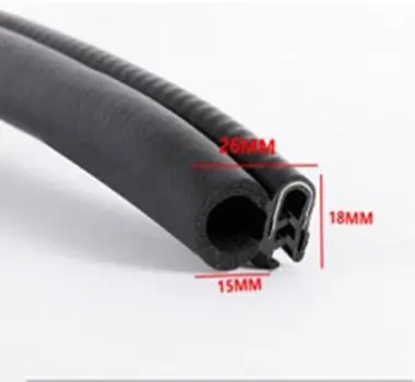 Automotive door seal car strips Edge Protection extrusion door and window sealing strip