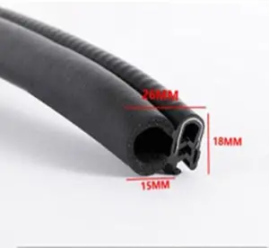 Automotive Door Seal Car Strips Edge Protection Extrusion Door And Window Sealing Strip