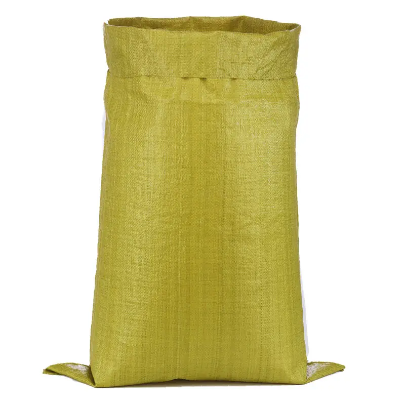 Ventes à faible coût Pp sacs de jute en plastique tissés postaux sac de maïs tissé en plastique sac d'alimentation de poulet 50kg à vendre