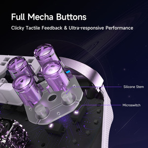 D10 không dây Gamepad <span class=keywords><strong>Bluetooth</strong></span> tmr Stick Joystick joystick điều khiển tương thích với PC/NS/TV/điện thoại/hơi nước, 1000Hz Tỷ lệ bỏ phiếu - Product Image 6