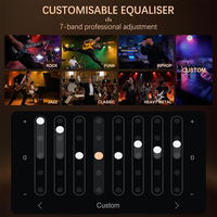 Lecteur MP3 à écran tactile complet de 2,8 pouces, lecteur portable en métal, carte TF, livre électronique, enregistreur vocal, FLAC, pour une autonomie de 5,3 à plus de 20 heures