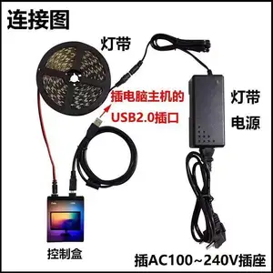 IC được xây dựng trong RGB pixel LED Strip lập trình ma thuật địa chỉ RGBW 5V 12V 24V ws2811 ws2812b ucs1903 sk6812 DMX512