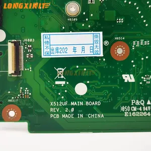 สำหรับ <span class=keywords><strong>Asus</strong></span> X512UB X512UF F512U A512U Y5100U X712U V5000U X512UA เมนบอร์ดแล็ปท็อป <span class=keywords><strong>I3</strong></span> I5 I7 V2G 4GB-RAM - Product Image 5