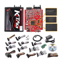 Programador de ECU Europeo KTAG V7.020 V2.25 PCB Rojo Sin Límite de Red