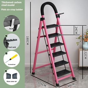 Echelle directionnelle multi-ajustable Echelle pliante compacte <span class=keywords><strong>Escabeau</strong></span> télescopique pliable <span class=keywords><strong>Pro</strong></span> pour entrepôt - Product Image 5