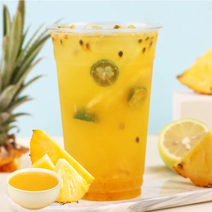Concentré de jus d'ananas en bouteille de 2 L, sirop de fruits fraîchement pressé pour les smoothies, les boissons, prêt à l'emploi, sucré, parfumé, délicieux - Product Image 6