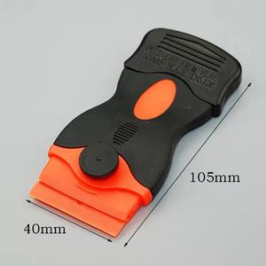 Spatule professionnelle multifonctionnelle de petite taille pour le retrait d'adhésif d'écran de téléphone portable, outil de teintage de vitres de voiture, nettoyeur de vitres, raclette - Product Image 2