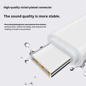 Apple 16 Tai nghe Adapter Type-C để cho Sét với đồng liên hệ với và ABS nhà ở cho Iphone âm thanh cuộc gọi kiểm soát ip33 đánh giá - Product Image 2