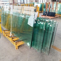 Verre Trempé de Sécurité pour Bâtiment et Industrie en Chine, Verre Plat Transparent 6 mm 8 mm 10 mm 12 mm, Verre Trempé Rond