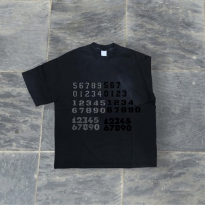 Nouveaux T-shirts pour hommes en coton 100% respirant, imprimés avec des strass personnalisés, style streetwear, motif lettres - Product Image 3