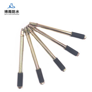 Brass Color <b>Waterproof</b> Injection Packers 13*150mm A15 Grouting Packers for Warehouse Concrete Park Use - Product Image 1