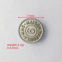 Boutons-pression en alliage de zinc métallique personnalisables de haute qualité, plaqués, lavables, écologiques, accessoires vestimentaires classiques et tendance