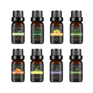 Set regalo olio essenziale-confezione da 8 oli di grado terapeutico puro e logo personalizzato