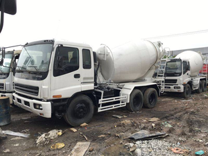 Used concrete mixer truck Isuzu 9M3 Second hand Hino Nissan Isuzu 9M3 for sale - Product Image 4
