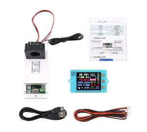 DC 100/500V 100/300A kablosuz gerilim metre voltmetre ampermetre güneş pil şarj Coulometer kapasiteli güç dedektörü test cihazı - Product Image 2