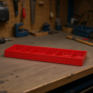 Plateau à outils rouge 5003 RC3 avec séparateurs pour l'organisation du rangement en atelier - Product Image 3
