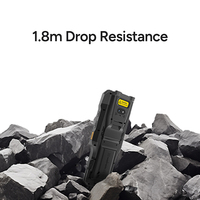 Lector de código de barras industrial resistente al agua MEFERI ME74 IP68 escáner de código de barras PDAs robusto Android 13 PDA de mano con Red 5G