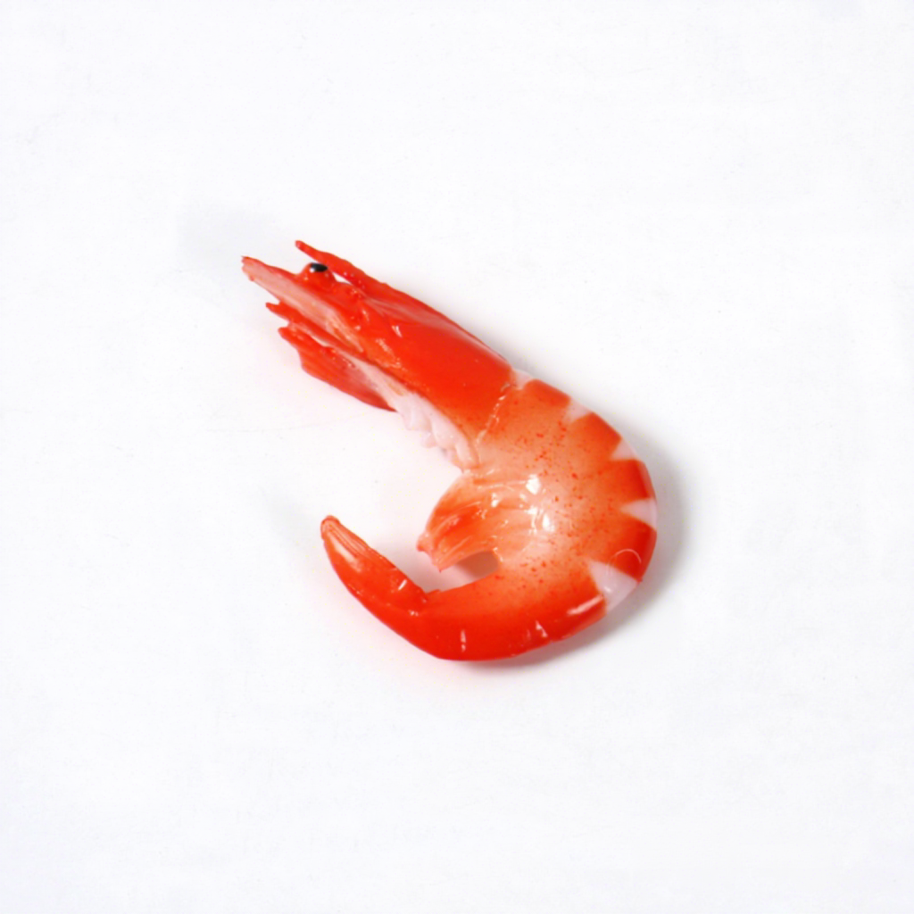 Autocollants pour réfrigérateur - Crevettes rouges