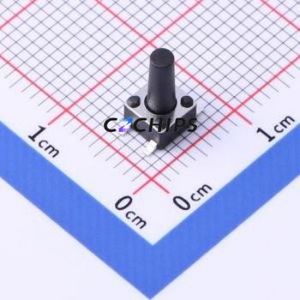 TSC015A09026A Tactile Switch SMD-4P,4.5x4.5mm Switch Round Button 2.6N Vertical Mount 4.5mm - Product Image 1