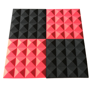 Panel de insonorización de espuma de poliuretano PU ecológico con forma de pirámide moderna de alta calidad con diseño de modelo 3D Fácil maquinabilidad - Product Image 3