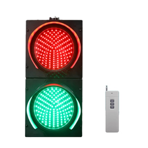 Feu de signalisation routière télécommandé en gros – Affichage plein écran TRAFFIC – Rouge, Jaune, Vert – Multicolore – Signal de sécurité routière - Product Image 1