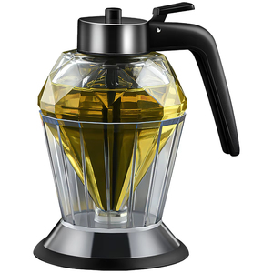 Dispensador de Vidrio con Forma para Miel y Aceite, 200ml, Gran Capacidad, Multifuncional, Botella para Vinagre, Salsas y Aderezos, Venta al Por Mayor - Product Image 1