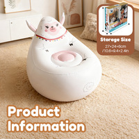 Canapés gonflables pour enfants, fauteuils gonflables modernes, pliables, pour l'intérieur et l'extérieur, vente chaude, canapé gonflable animal pour la cuisine