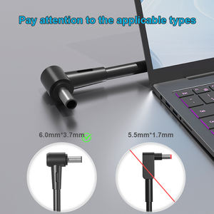 Adaptateur d'alimentation pour ordinateur portable 150W 20V 7.5A 6.0*3.7mm PD 3.0 OTP/OVP pour <span class=keywords><strong>ASUS</strong></span> <span class=keywords><strong>ROG</strong></span> <span class=keywords><strong>Zenbook</strong></span> Pro TUF Gaming - Product Image 2