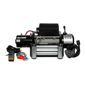 12500Lbs Capacité de Traction 4X4 Application Électrique <span class=keywords><strong>12V</strong></span> Câble D'alimentation electric_winch Avec Corde - Product Image 6