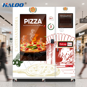 Haloo <strong>Vending</strong> <strong>Machine</strong> <strong>Supplier</strong> 1PC <strong>Can</strong> Customized Maquina Expendedora De Pizza Outdoor Fully Automatic Pizza <strong>Vending</strong> <strong>Machine</strong> - Product Image 2