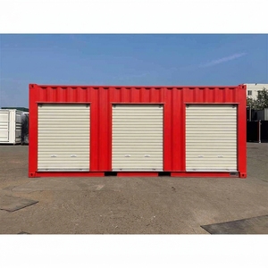 Durable Steel Shipping Storage Container for Sea Freight Cargo with a Secure Lockable <b>Door</b> and Weather-resistant Structure - Product Image 1